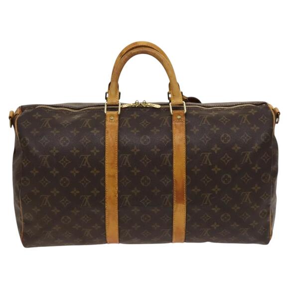 LOUIS VUITTON Monogram Keepall Bandouliere 50 Boston Bag M41416 - Picture 2 of 16